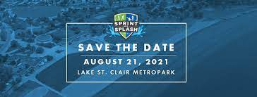 Sprint and Splash, Save the Date - August 8 2021